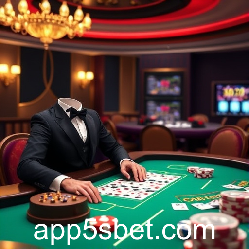A Experiência Imersiva do Casino Ao Vivo na 5sbet